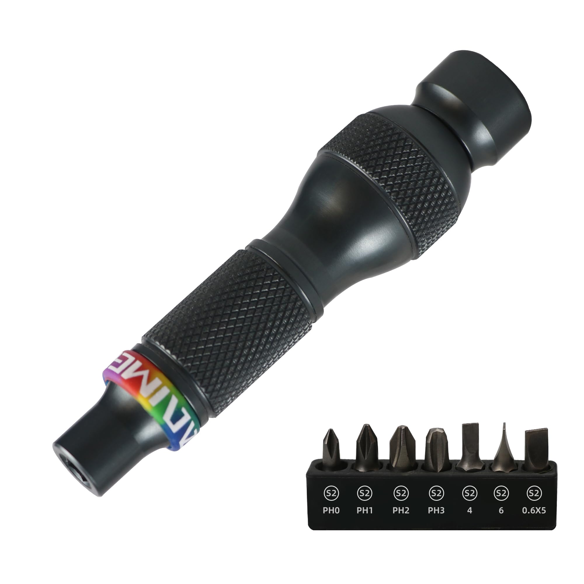 Destornillador Multibit, Juego Portátil con Puntas Intercambiables,Herramienta Reparación para Hogar Bricolaje y Electrónica