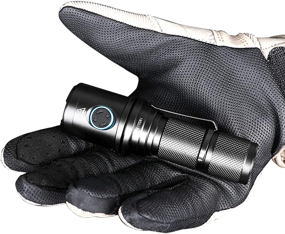 IMALENT DM70 LED Torch 4500 Lumens Cree XHP70 2.0 LEDs Rechargeable Torches Powerful Compact Lamp (DM70)