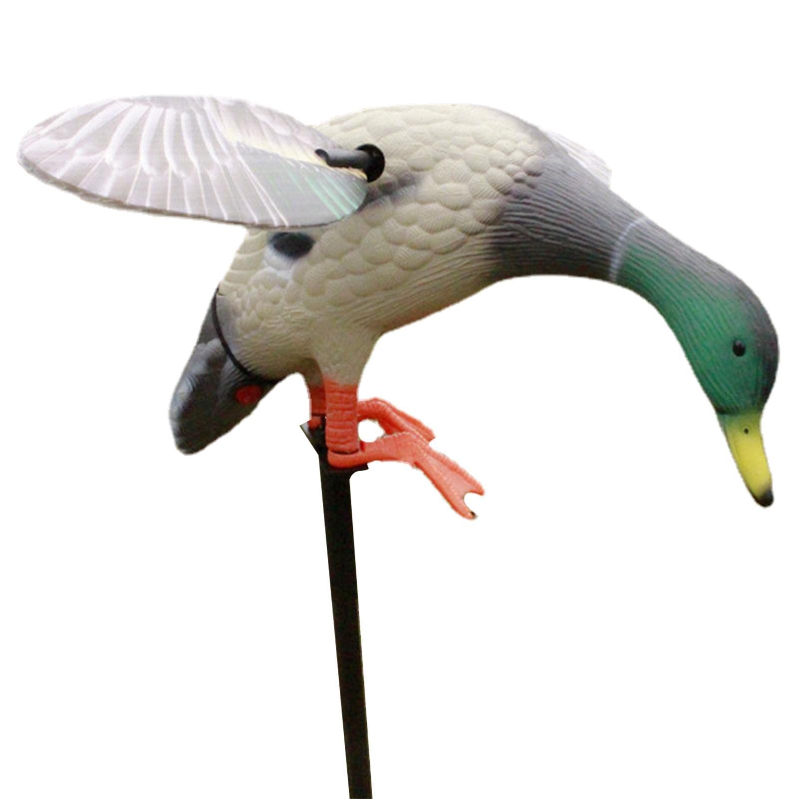 Llamando Caza Colvert, Ala Giratoria Flexible para Pato - Señuelos de Pato Telecomovimiento Con Pilas para Instalación Sin Esfuerzo Caza Pato