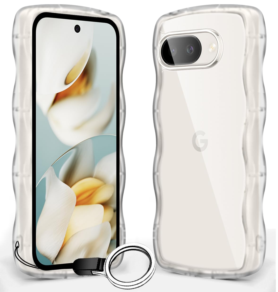 Amazon.co.jp: Google Pixel 9A ケース クリア 全面保護 スマホケース