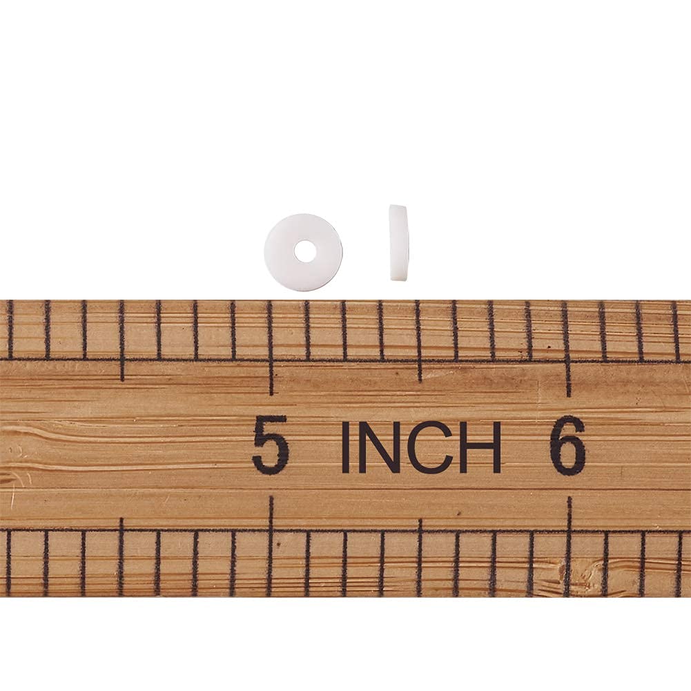 Perles Heishi D'espacement En Argile Polymère (6mm), 1 Boîte