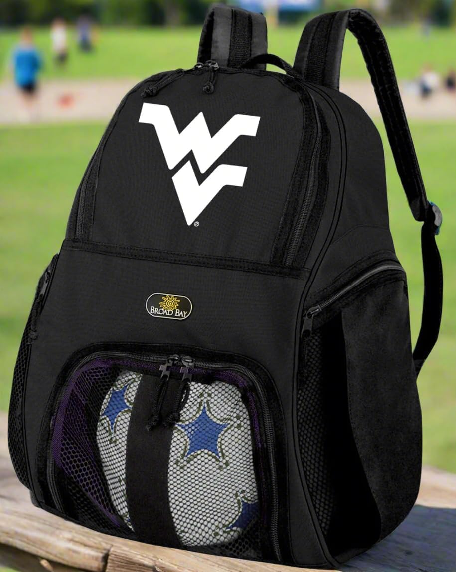 Broad Bay West Virginia University Soccer Backpack or WVU Volleyball Bag