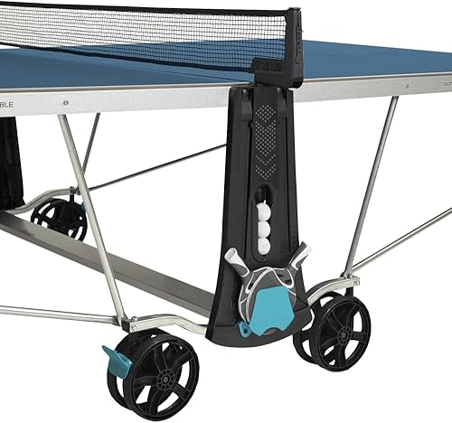 Miniatura 9 de CORNILLEAU - Mesa de tenis de mesa para exteriores 400X - Plegable y compacta - Resistente a la intemperie y a prueba de golpes - Aprobado por la