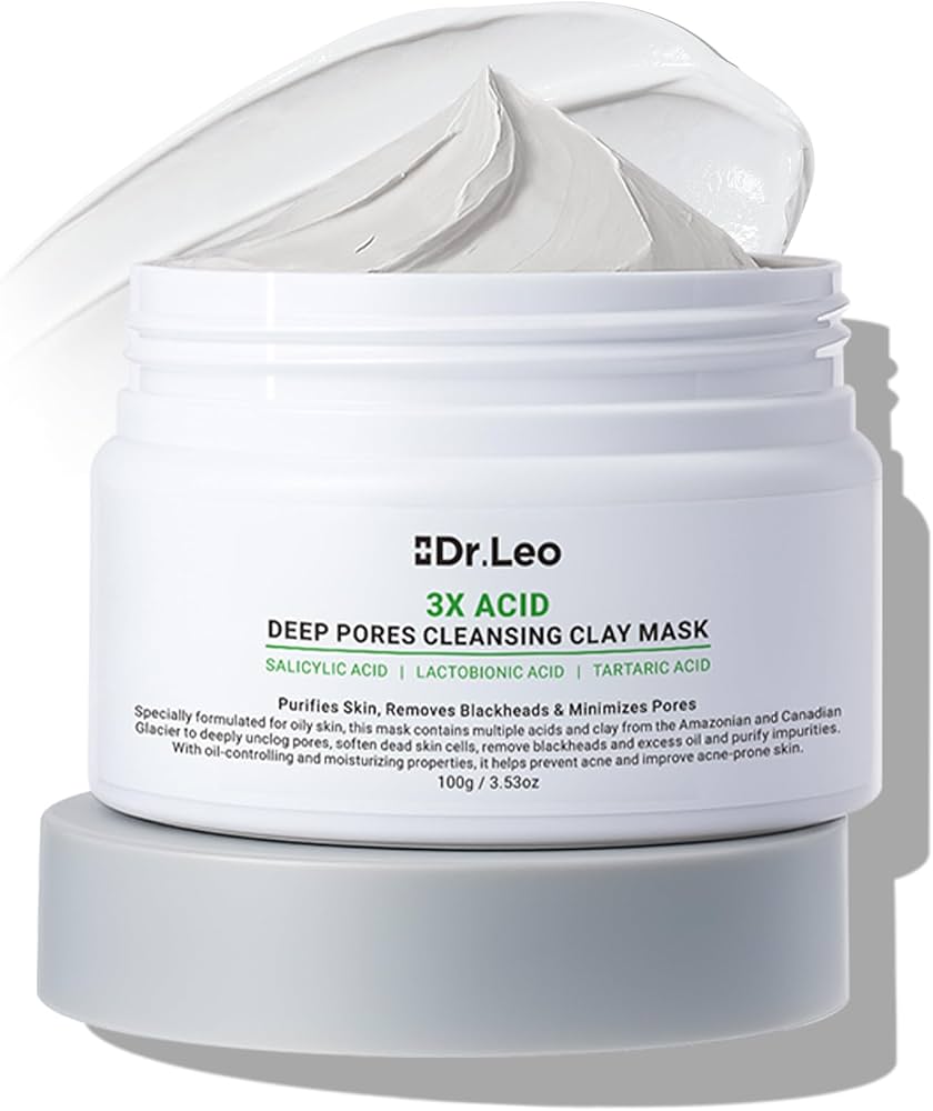 Amazon.com : Dr.Leo 3X Acid Clay Mask with Amazonian White