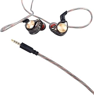 Wired Dynamic Earphone Kz Ak3 Earbud Headphone 10Mm for 1Dd Earplugs Headphones Mobile Phone Black in Ear Corded Headphone Wired Earphone Ear Canal Phone Earpiece Wired Earbud