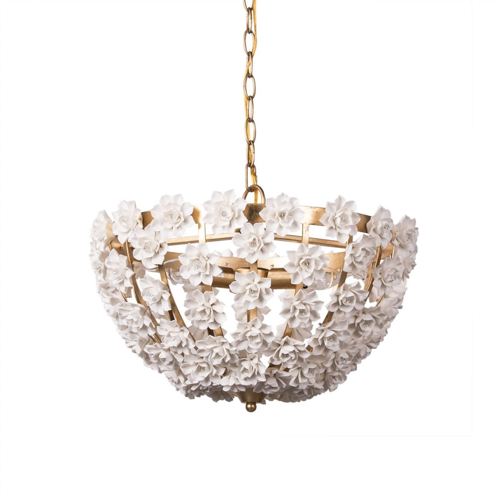 Yinj9562fg Chandeliers European Style Beautiful Flower Decoration Chandelier Bedroom Living Room Iron Chandelier Restaurant Bar Table Lamp Living Room