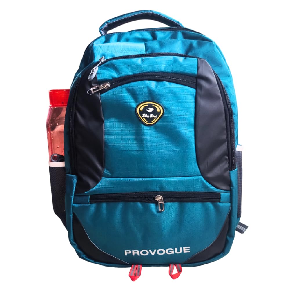 SKY BIRD Large 50 L Laptop Backpack Unisex Bag with Rain Cover Office/School/College/Business (Muted Blue) (B0D9J1KR95) Amazon Price History, Amazon Price Tracker