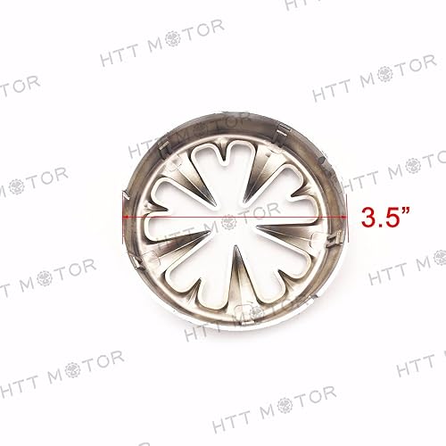 Miniatura 4 de HTTMT MT325-016- Compatible con Shadow 600 750 1100 Spirit Magna Sabre VTX 1300 1800 - Cubierta cromada para bocina