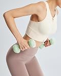 YOTTOY Dumbbell Set of 2,2-15 Pound Hand Weights for Women, Non-Slip Hand Weights for Home Gym, Strength Training, and Full-Body Workouts