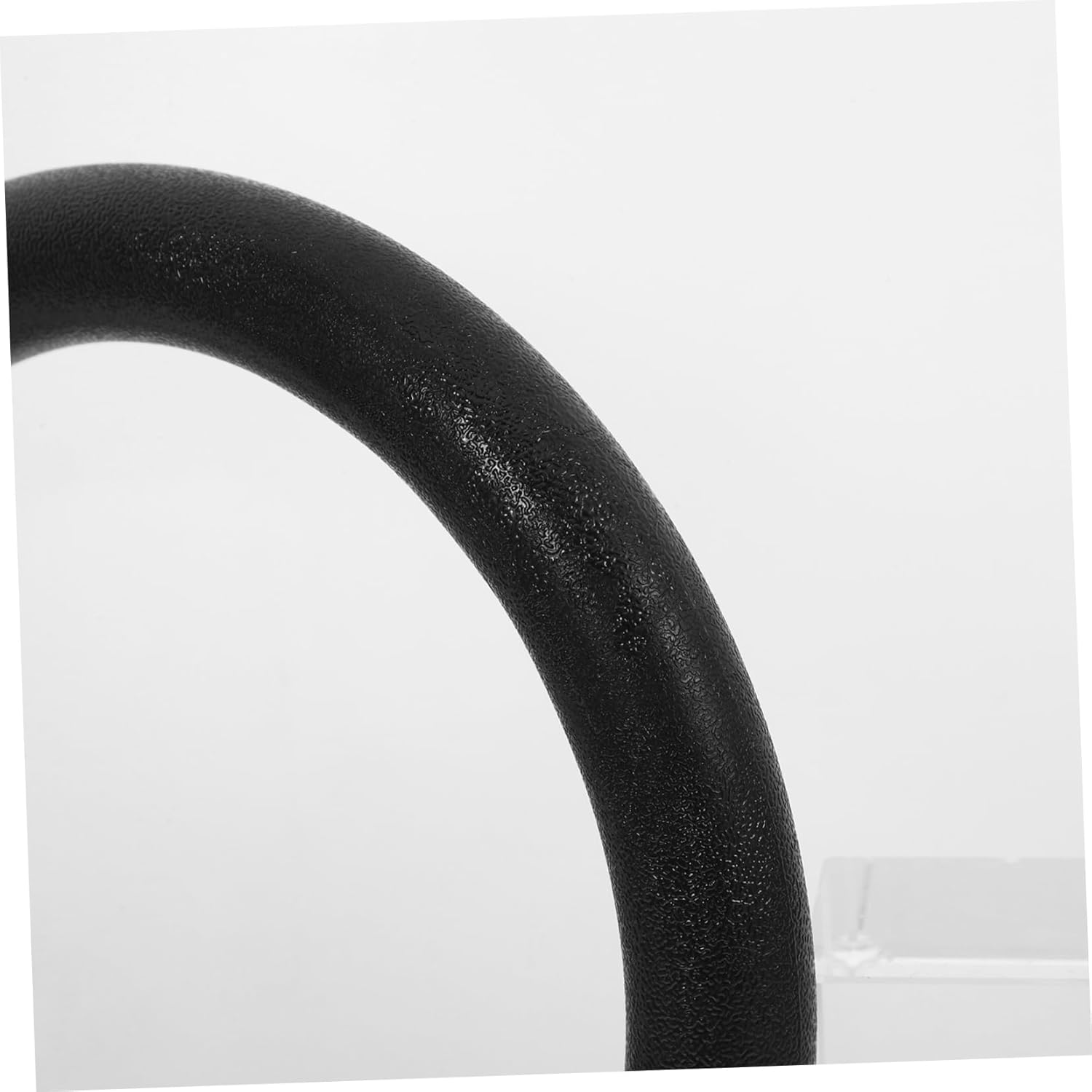 BESPORTBLE 2PCS Gymnastic Rings for Strength Training Black Exercise Rings for Bodyweight Workouts Compatible with Various Exercises and Physical Therapy