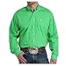 Cinch Men's Classic Fit Long Sleeve Button One Open Pocket Print Shirt