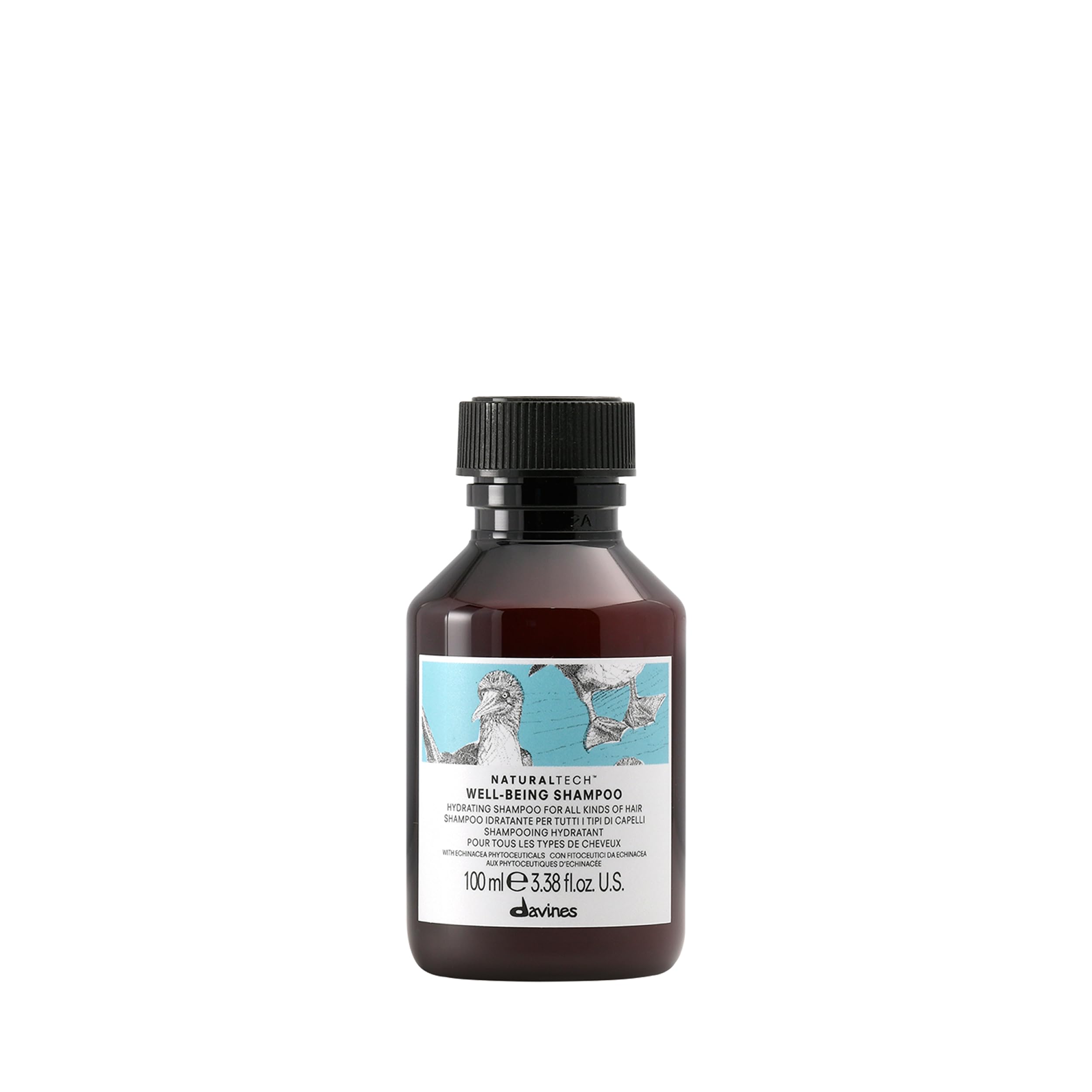 Davines NATURALTECH WELL-BEING Shampoo - Moisturising All Types - 100 ml