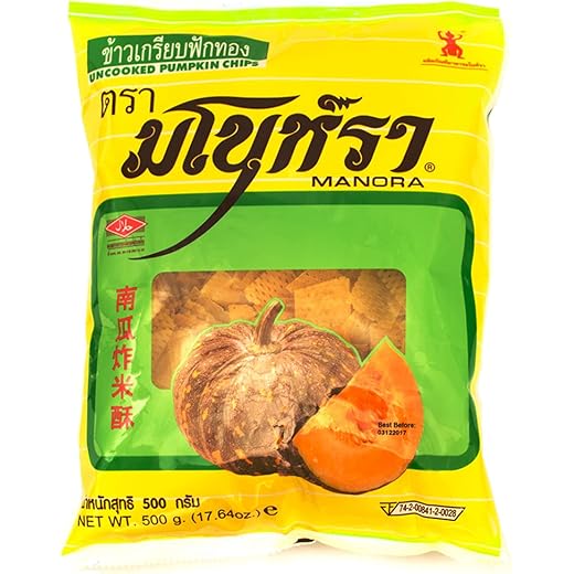 Manora Pumpkin Chips 500g