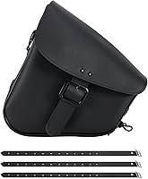 Vista 9 de Bolsas de sillín de motocicleta de cuero sintético solo Swing Arm Bag impermeable