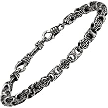 Hero Company Stainless Steel Bracelet for Men 'Byzantine Legacy'