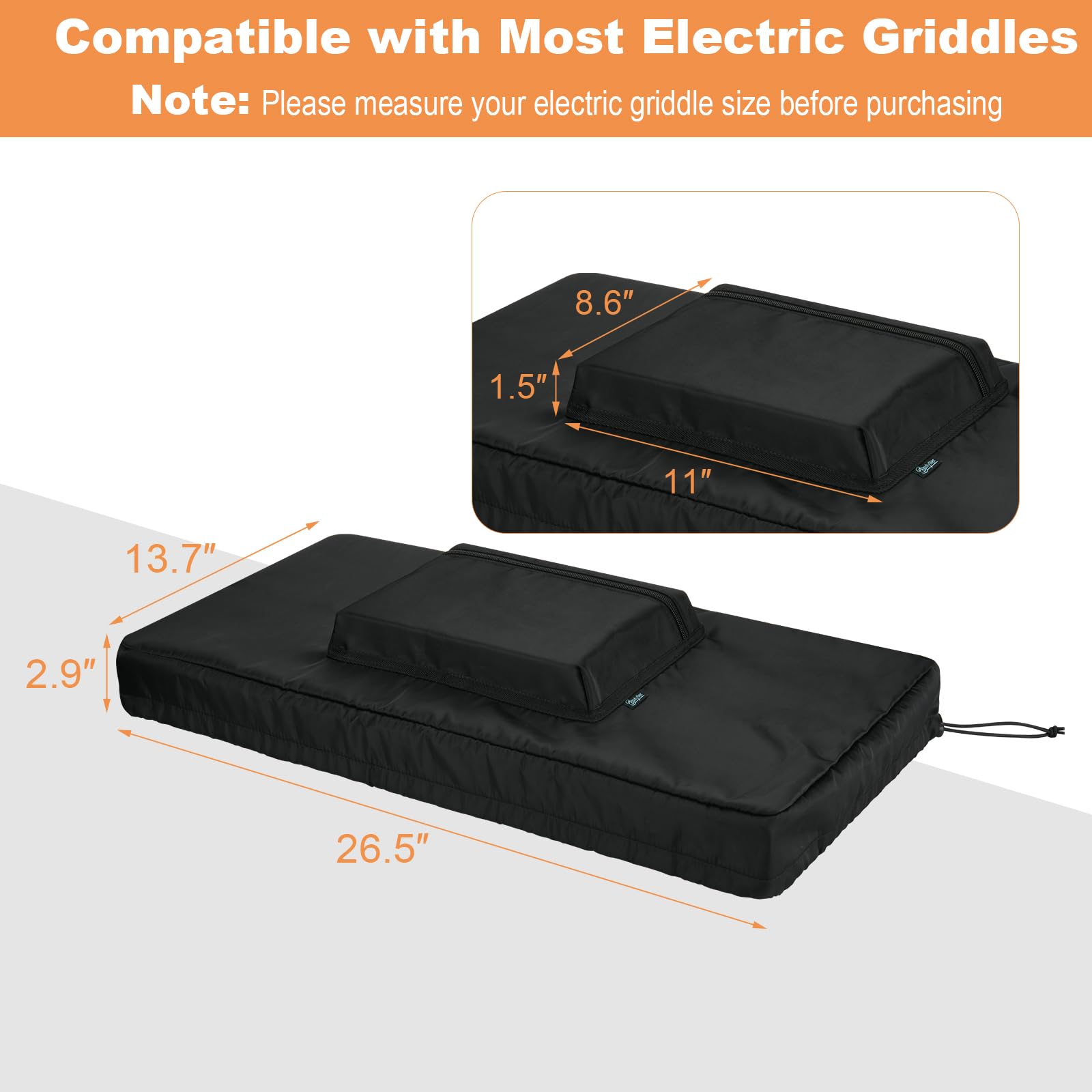 Cubierta de plancha eléctrica a prueba de polvo compatible con la plancha eléctrica Presto, cubierta protectora para la mayoría de las planchas, cubiertas protectoras antiestáticas 4