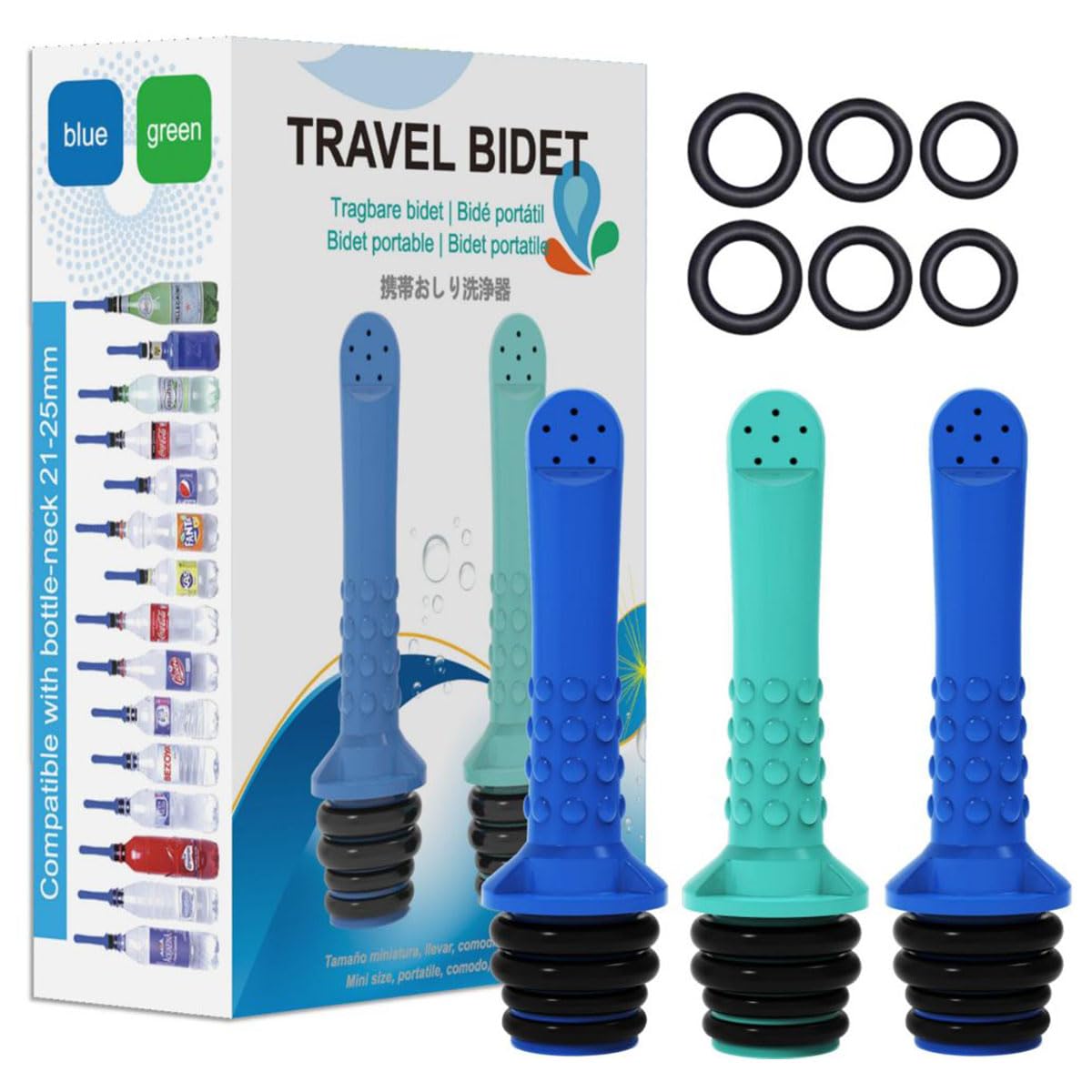 3PCS Portable Travel Bidet for Personal Hygiene