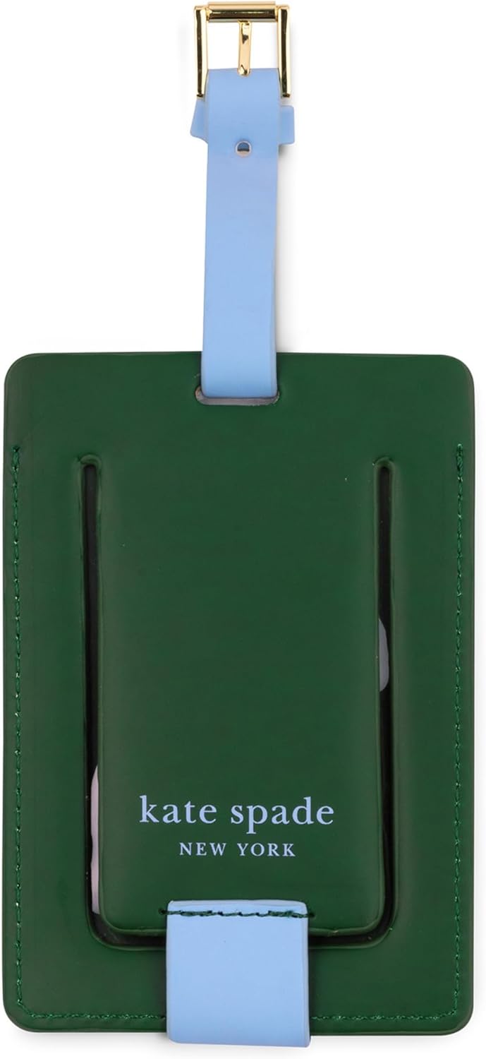 Kate Spade New York Leatherette Luggage Tag with Secure