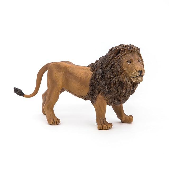 Foto 7 de 8 de Papo Figura de León Soberano de la Sabana, Colección Vida Salvaje, Niños