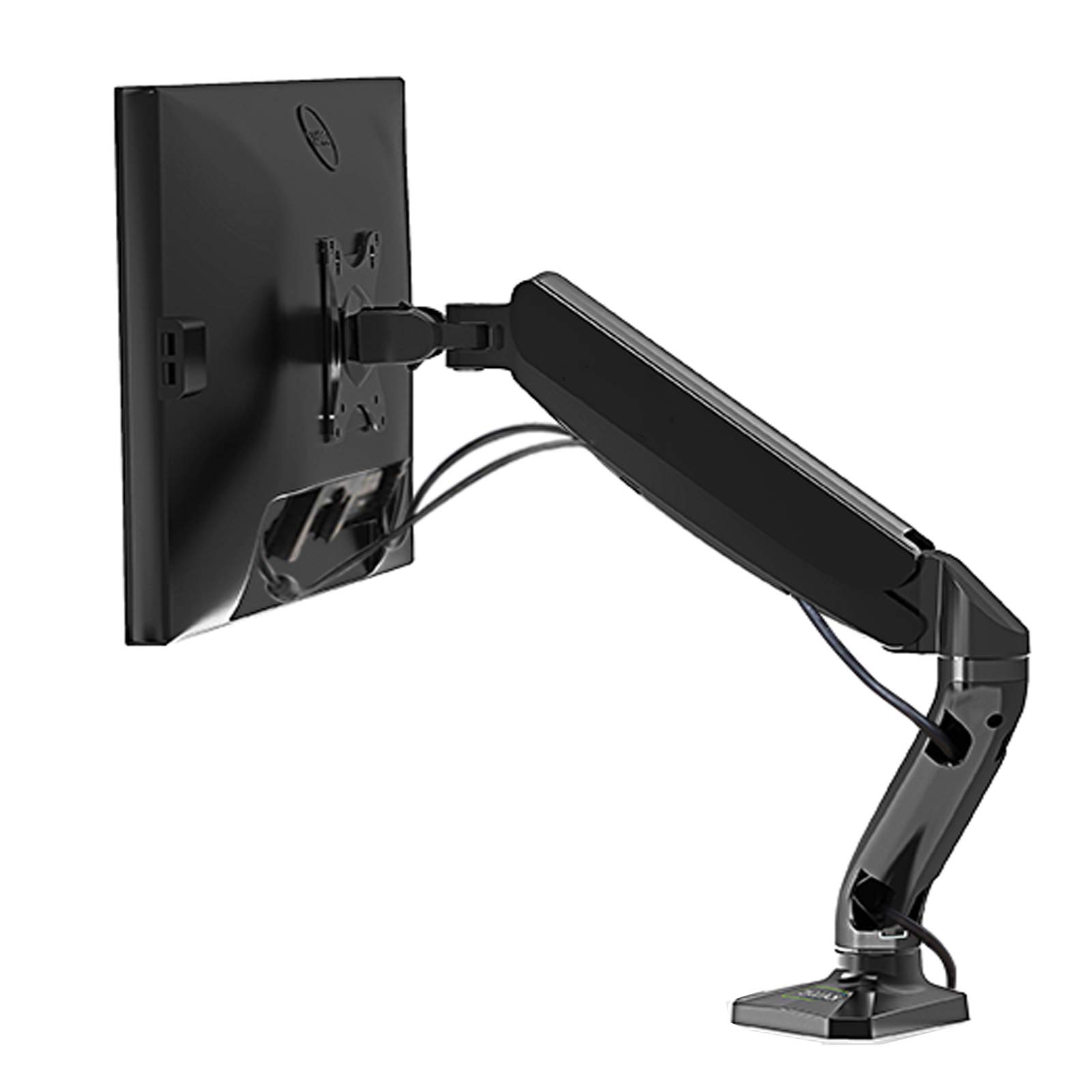 Supporto da Tavolo per Monitor Braccio per Monitor Girevole a Movimento Completo con Molla a Gas per Monitor da 17-32 Pollici Supporto per Monitor da Computer