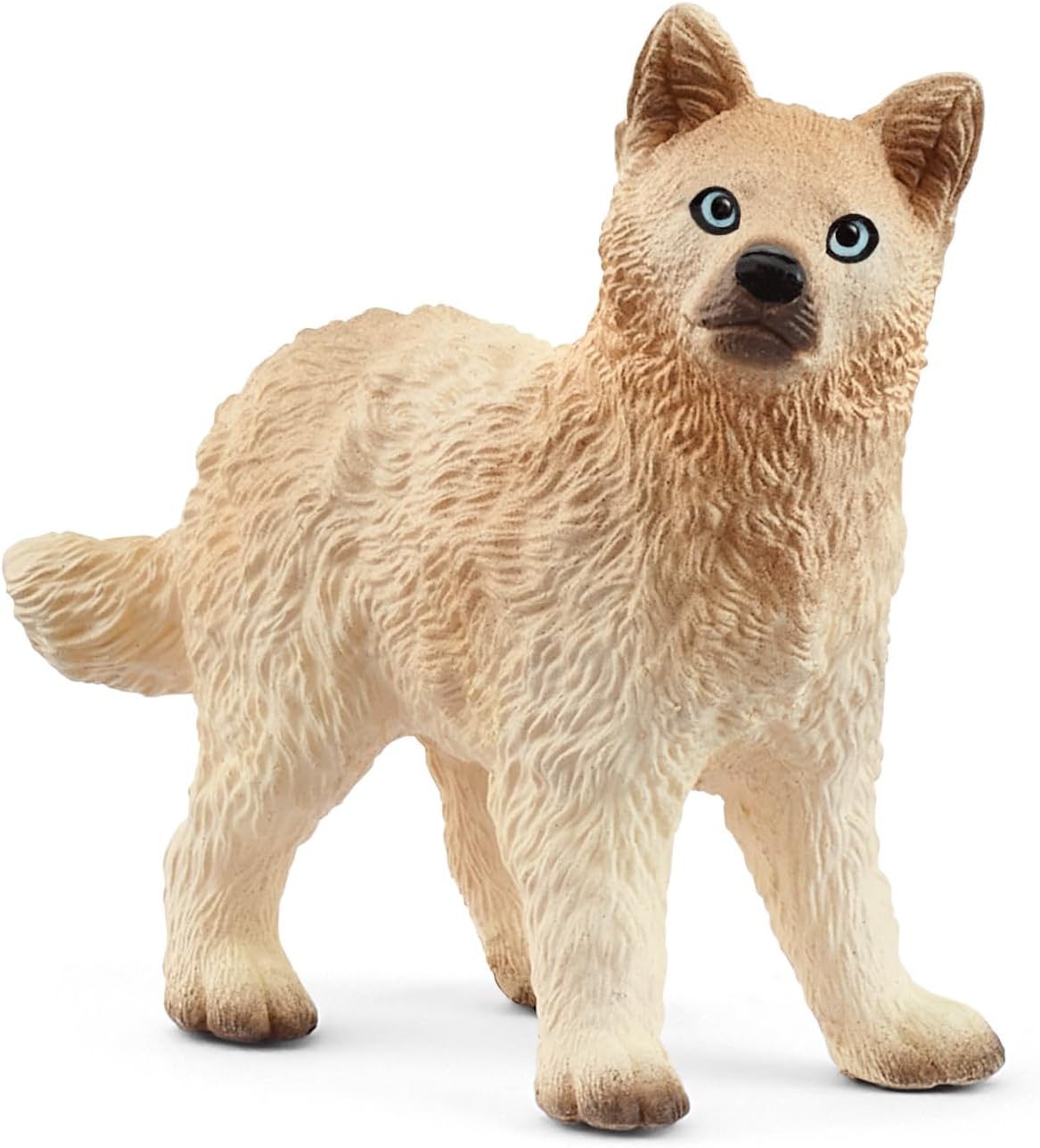schleich Wild Life Polar Wolf Puppy 14881 Detailed Animal Figures Zoo Toy Ideal Gift for Boys and Girls Decoration for Birthday Toy from 3 Years 5 x 2 x 4 cm