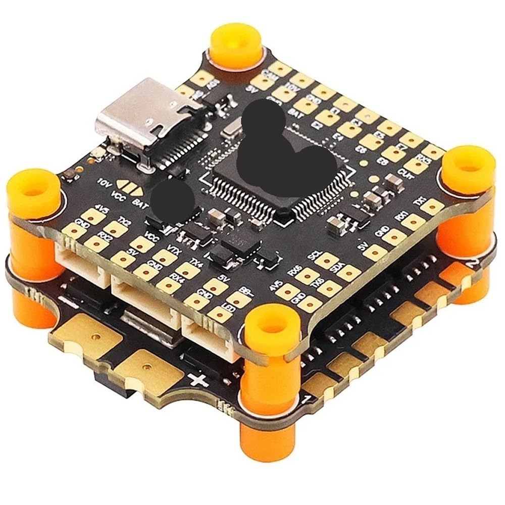 Controller di volo Dual BEC W/45/50/60/65A 4in1 ESC D150/300/600/1200 PWM Compatibile Con F722 V2 F7 RC FPV Racing Drone(F7 V2 With 50A ESC)
