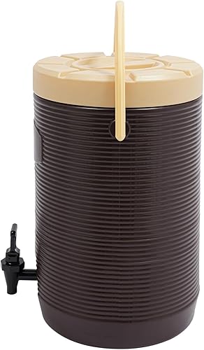 Miniatura 21 de Dispensador de bebidas aislado de acero inoxidable, dispensador térmico de bebidas frías y calientes de 13 l/3.4 galones con espita para té, café