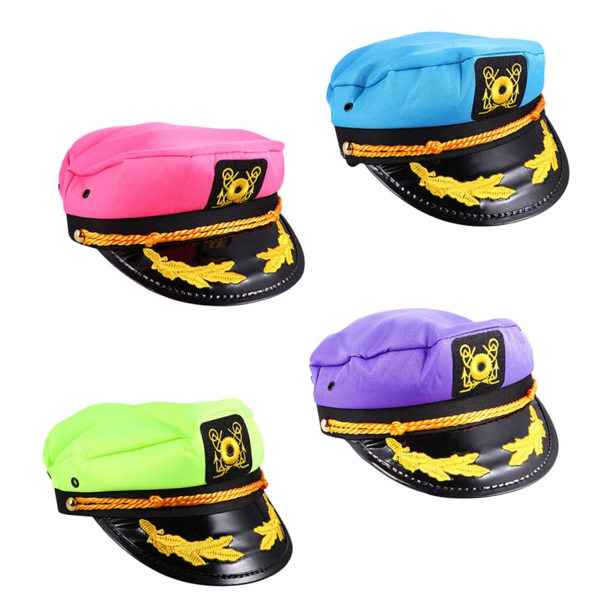 4 Piezas Sombrero de de Marina para Fiesta Otono Fiesta Verano