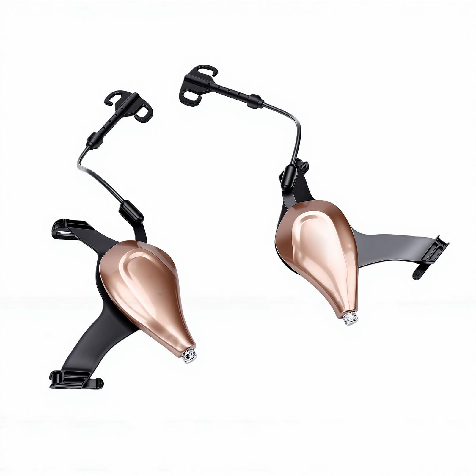 Generic Dispositivo para Caminar Portátil, Ayuda Ligera para Caminar para Viajeros Diarios y Excursionistas, par de Longitud Ajustable, Material ABS