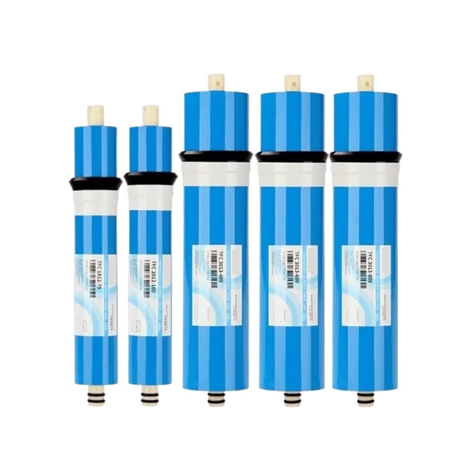 Elemento Filtrante A Membrana RO Universale For Sistema Ad Osmosi Inversa 75G/100G/400G/600G/800G, Compatibile Con Waternoble,(3013-600G)