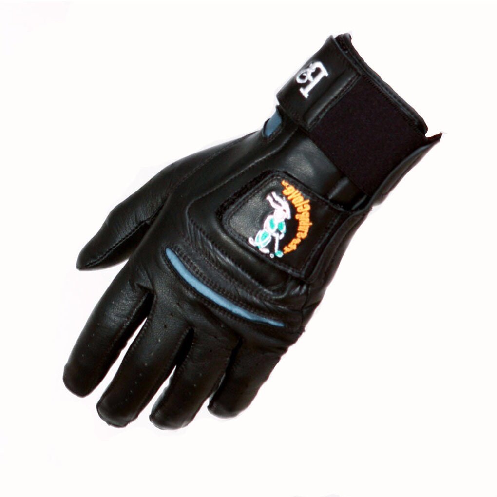 Swing Glove Black Left Best Golf Training Aid/Play All Men's Sizes (M)