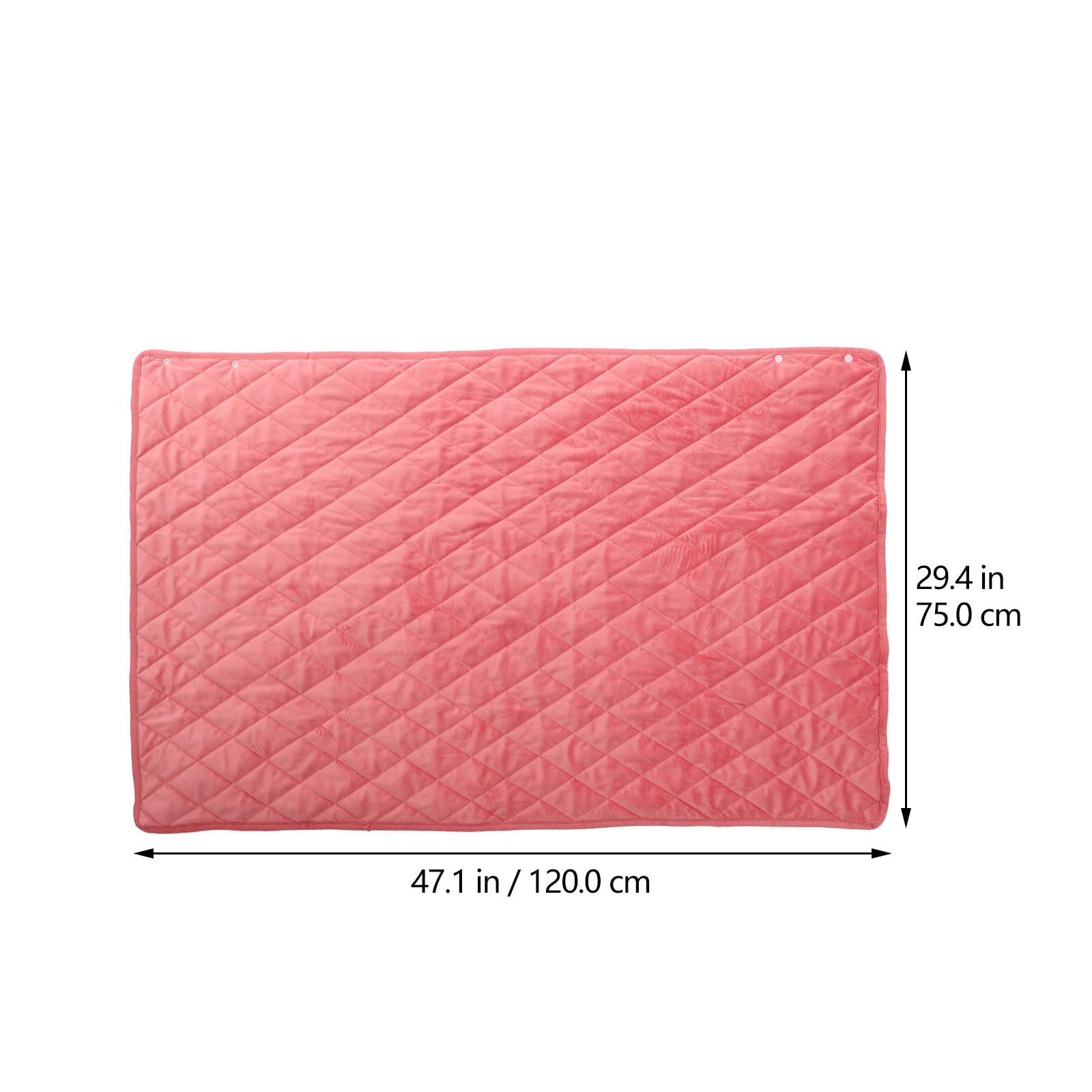 Couverture Chauffante Électrique USB en Polyester Rose, Chauffe Rapide et Sécurité, pour Chambre ou Camping-Car, Plaid Polyvalent et Confortable