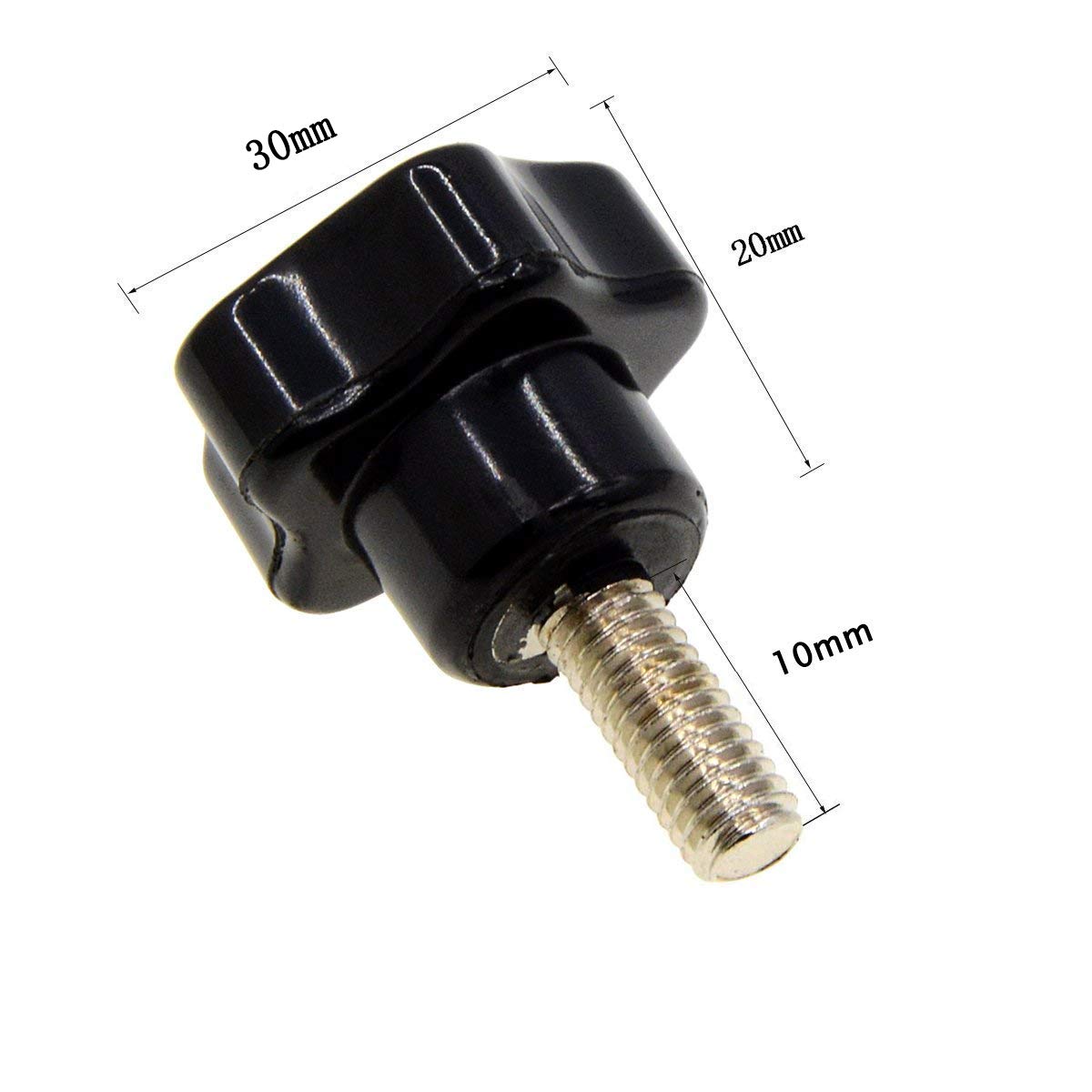 Swpeet 15Pcs 6 7 Star Knob Feale Thread Nut Claping Knob Grip - View #4