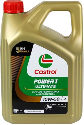 CASTROL Huile moteur Power 1 10W-50 API SN Ultimate 4T 4 …