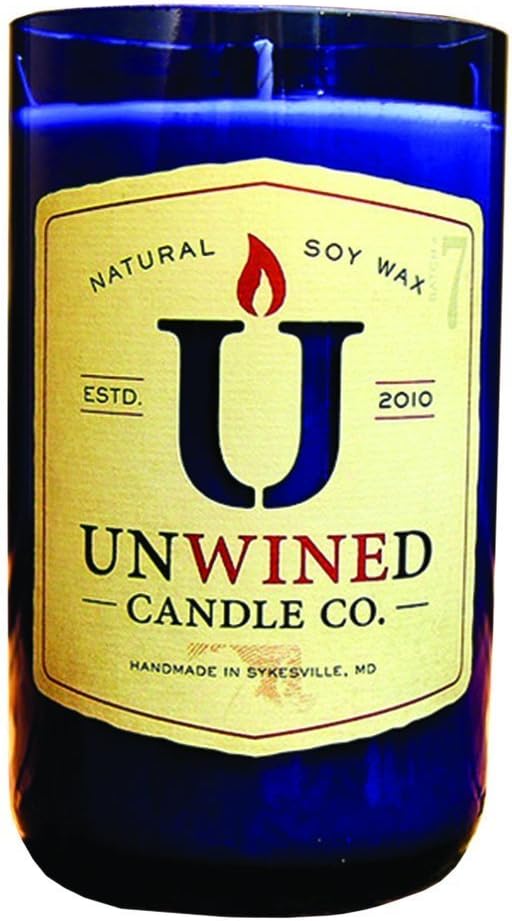 Unwined Signature Series Cashmere Candle, 12 oz Soy Wax, Made in The USA