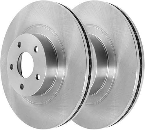 Miniatura 2 de AutoShack SCD929-R41061 - Kit de freno delantero, rotores y pastillas de cerámica, 2 unidades, repuesto para Subaru Impreza 2002-2008 2009 2010