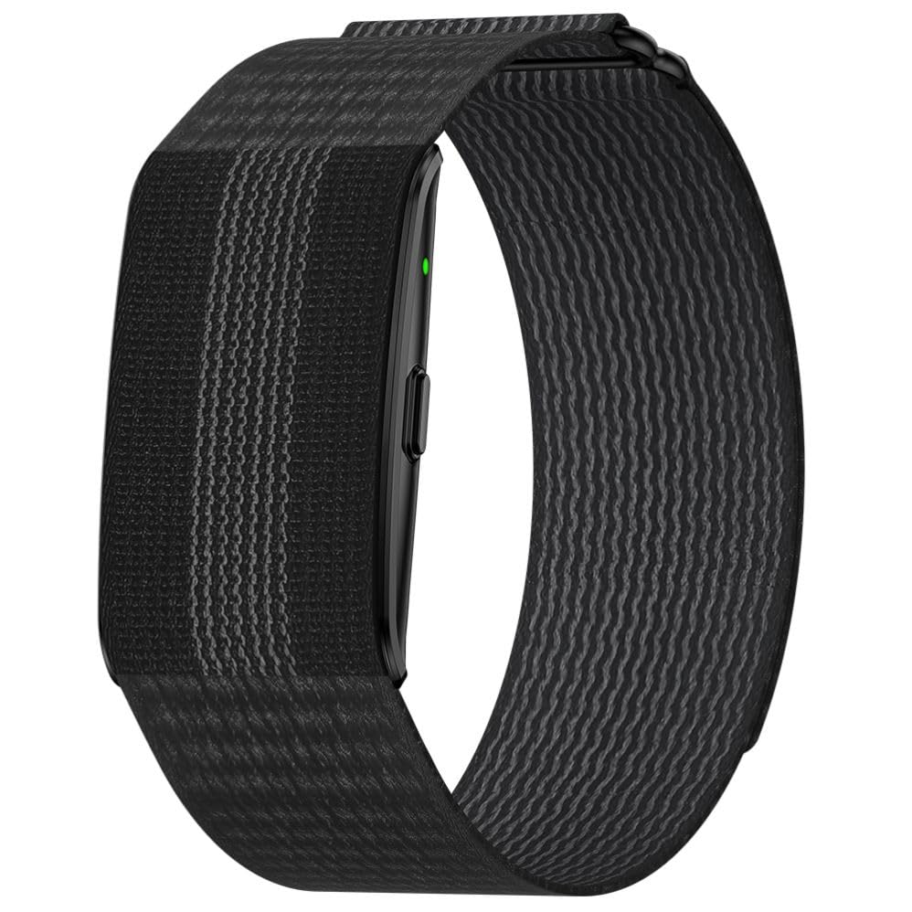 Fit Pro X Fitness Band Smart for Men & Women Smart Health Tracker Upto 30 Days Battery | Heart Rate, Stress,HR | 6 AXIS Sensor | iOS/Android Support | Strap Inbox, 1 Silicon & 1 Nylon, (Black)-image-8