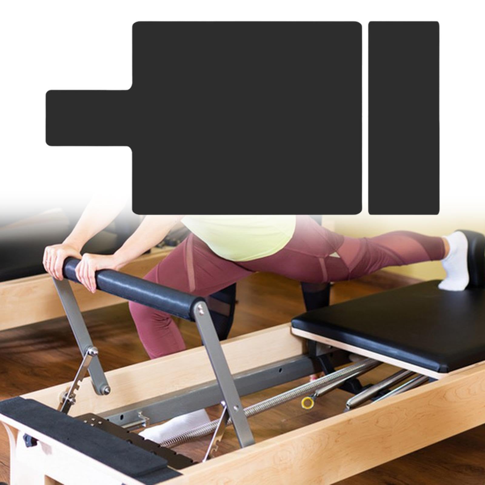 Tappetino per Pilates Reformer, Imbottitura per Pilates Reformer, Tappetino per Meditazione, Tappetino per, Tappetino Antiscivolo per Pilates, Co