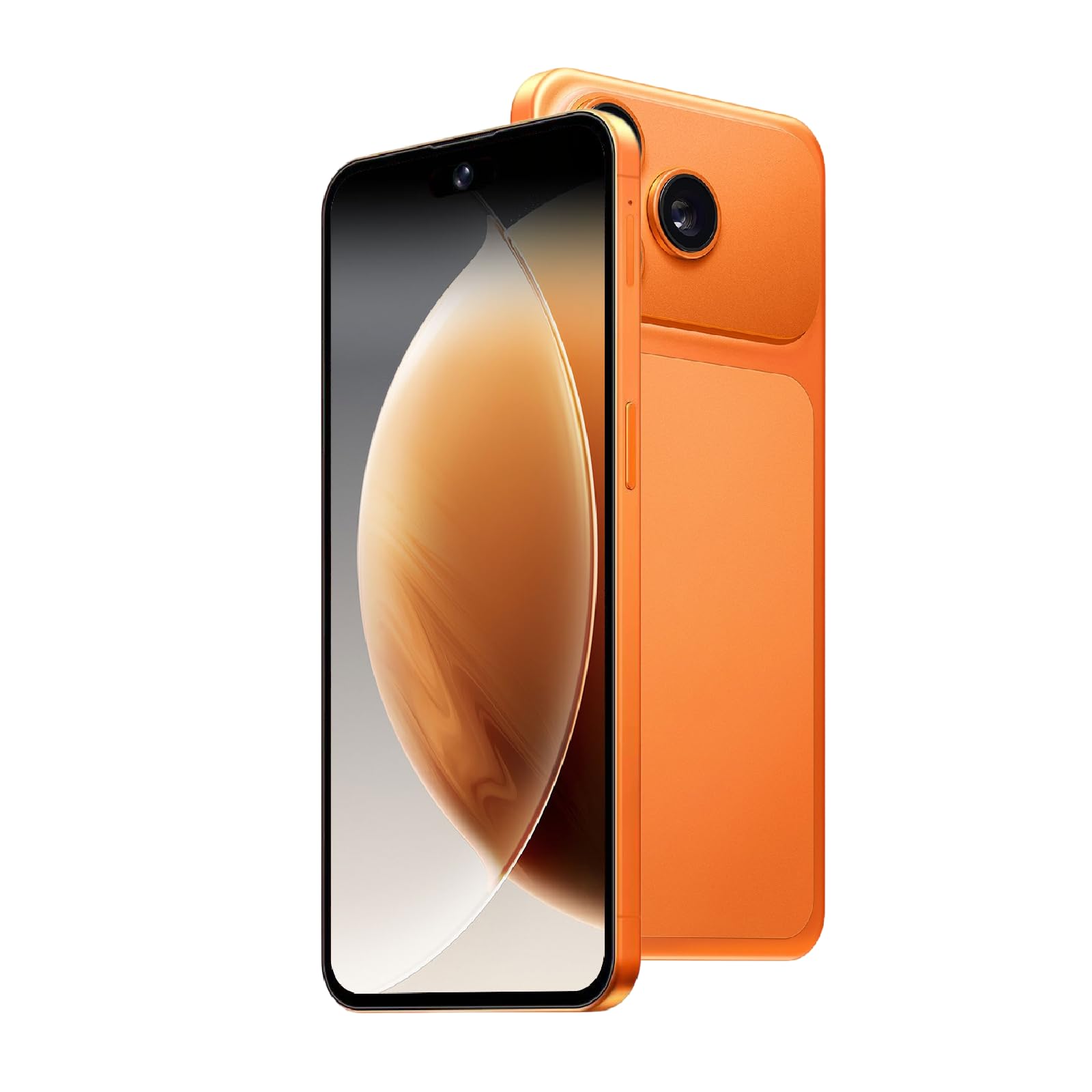 Unlocked 4G Android Phone, 6.6-inchScreen, 3GB RAM + 16GB ROM/TF 128GB, DualSIM, Dual Camera, Suitable for Beginners(97orange)