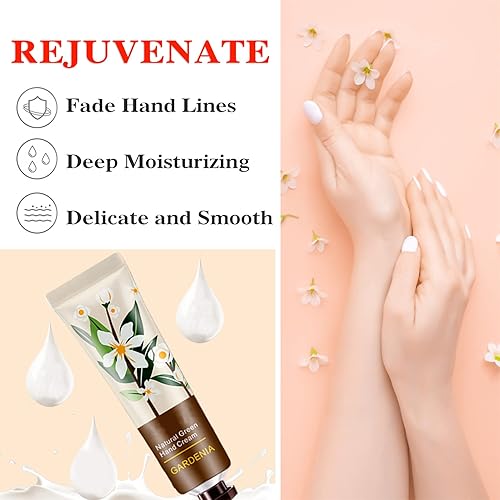 Miniatura 5 de WYBLZPXZ Paquete de 5 fragancias botánicas naturales de flores para regalo de viaje, mini manos hidratantes para manos agrietadas y de trabajo,