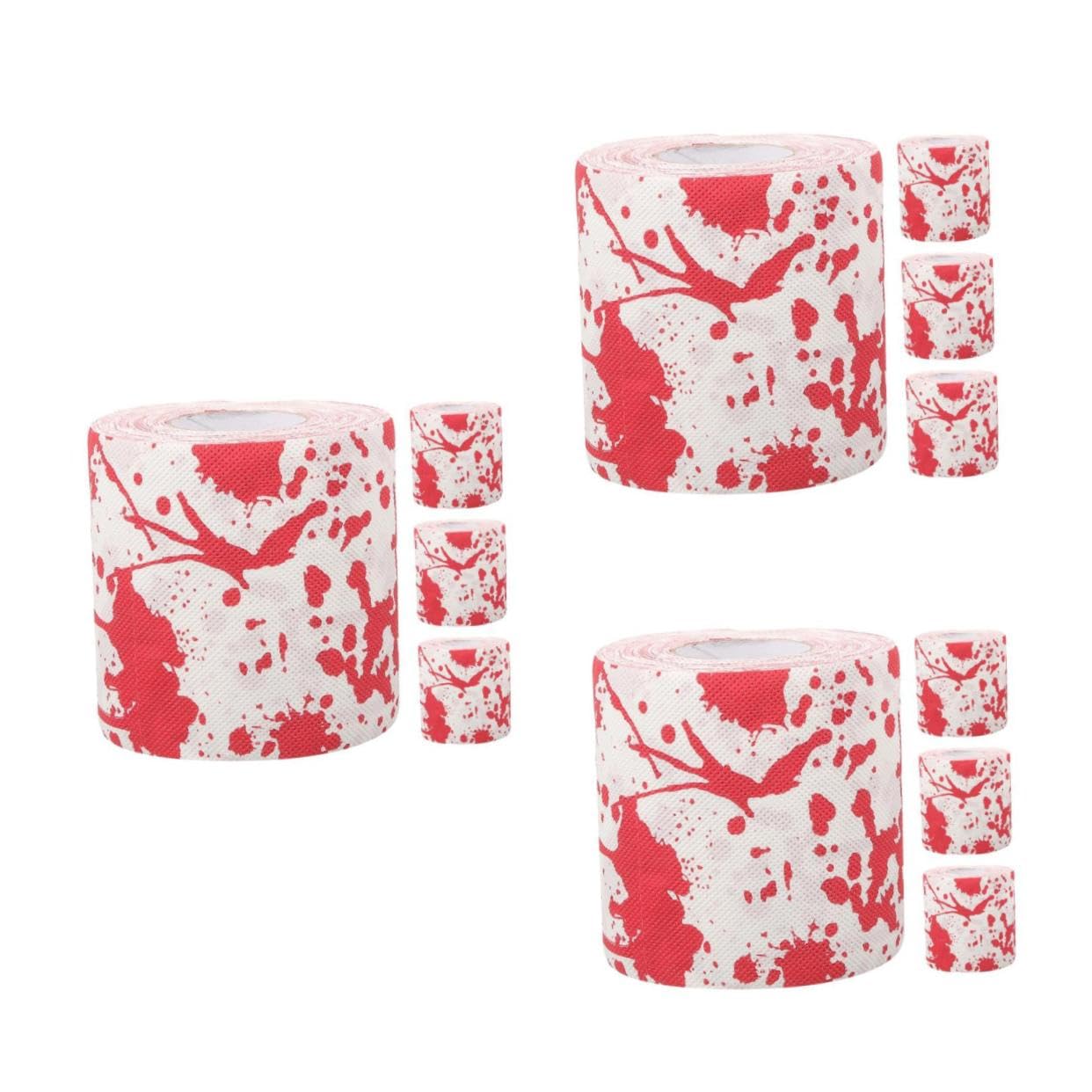 Papier Toilette Halloween Main Sanglante Healvian Décoration Originale WC Fête