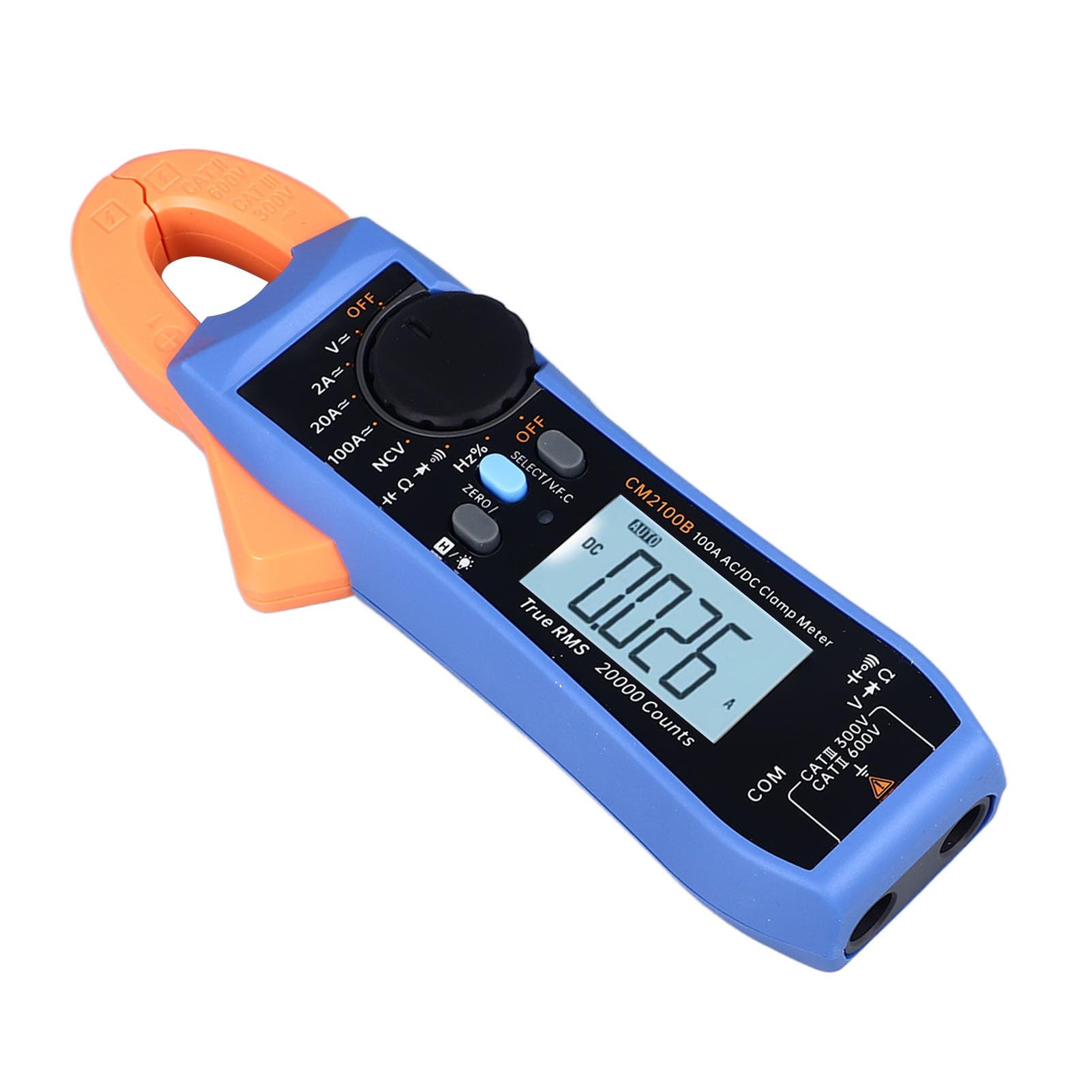 Cyfrowy Multimetr Cęgowy CM2100B, Miernik Napięcia Prądu Pilot Bluetooth Bezdotykowy Tester Napięcia 20000 zliczeń