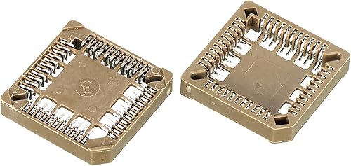 Miniatura 10 de PATIKIL PLCC68P IC Socket 68Pin 0.050 in Pitch SMT Dispositivos montados en superficie para placa PCB Paquete de 2