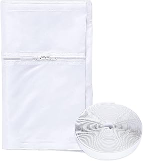 LooKu Window Seal for Portable Air Conditioner, 400CM Tumble Dryer, 158 Inch Window Seal with Adhesive Fastener Stop Hot A...