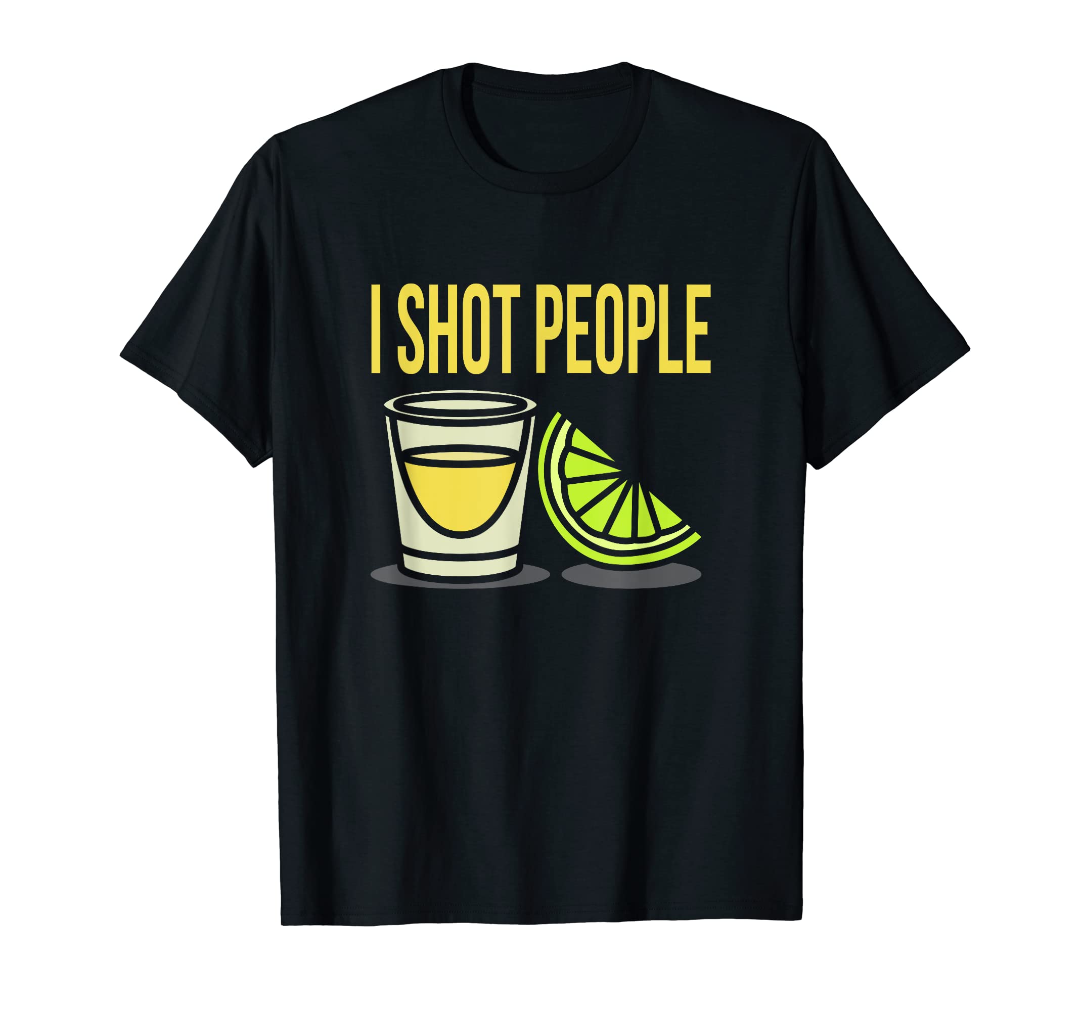 Bartender Barman Funny GiftsI Shot People Mixologist Barmaid Bartending Funny Bartender T-Shirt