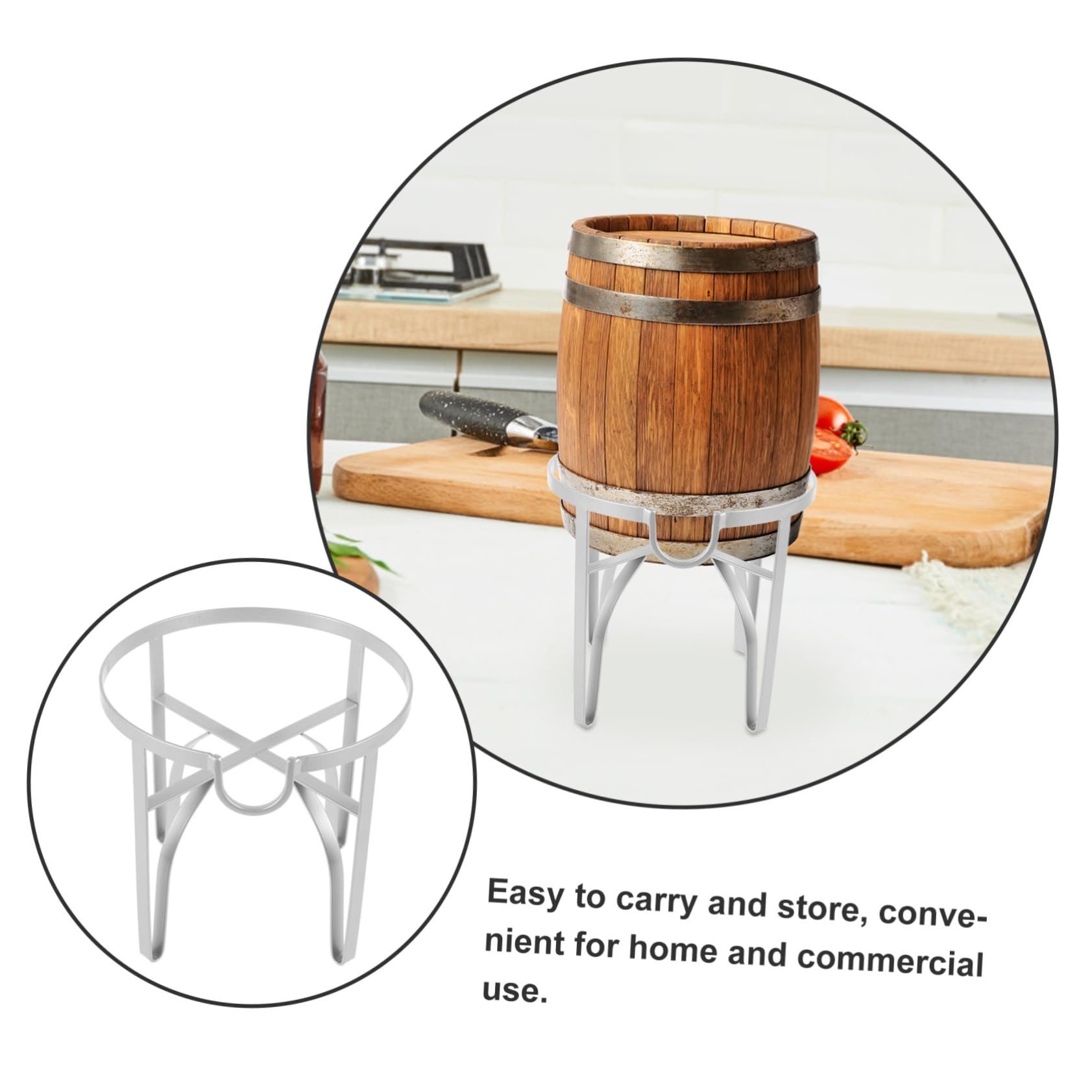 Soporte para Dispensador De Bebidas De Base Estable para Jarras De Agua Barriles De Cerveza y Recipientes De Bebida para Fiestas y Eventos