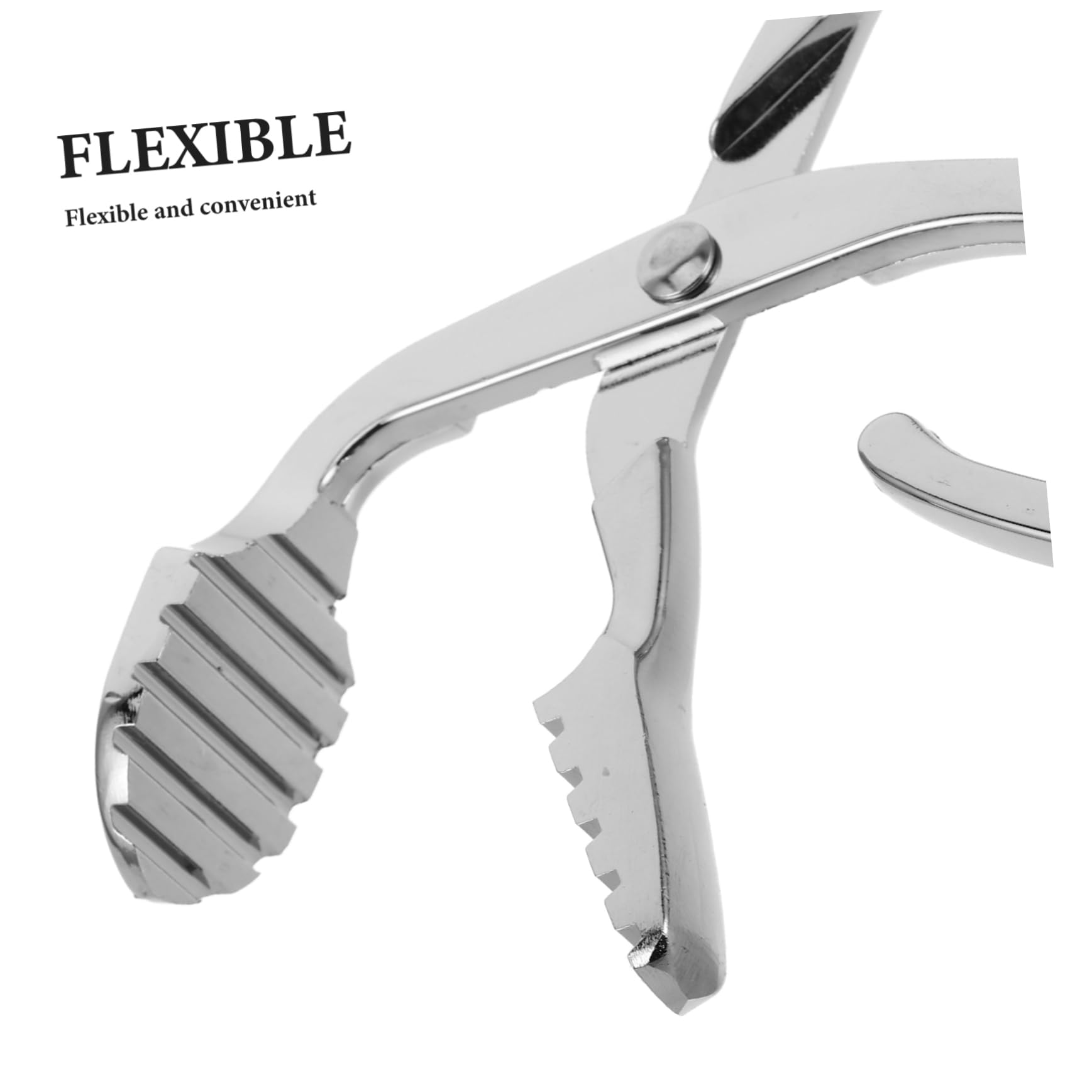 Pince Inox Pliable Pour Plats Chauds - Poignée Ergonomique PP, Prise Sécurisée Bols, Assiettes, Casseroles - 10