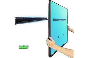 Studless TV No-Screw TV Wall Mount for 32-75 Inch TVs