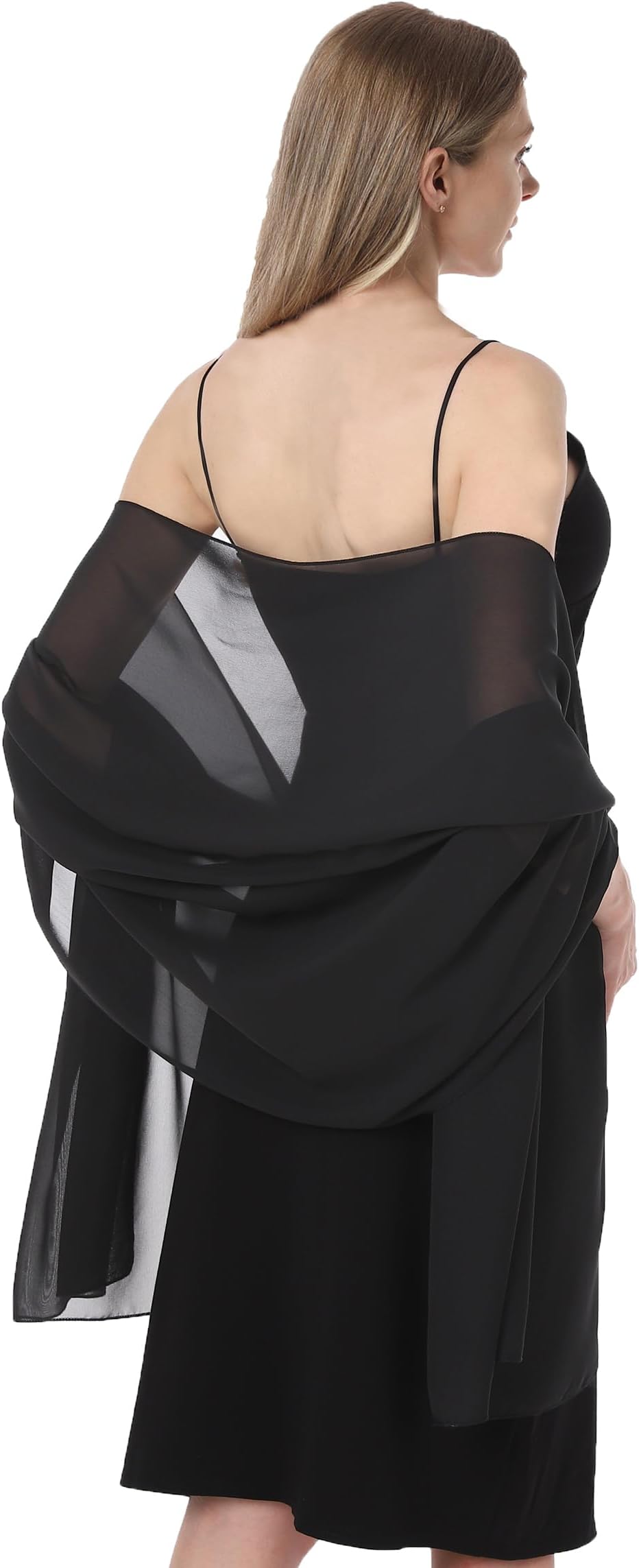 Chiffon Shawl Scarve Wraps and Shawls Soft Pashmina for Evening dresses on formal occasions