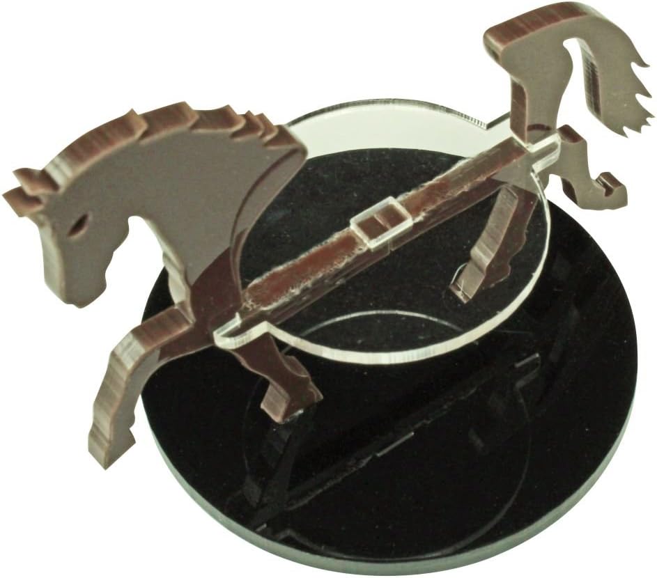 LITKO Warhorse Character Mount | Compatible with D&D & Pathfinder